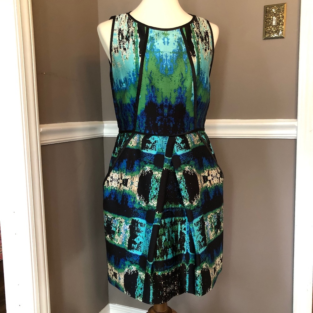 Laundry By Shelli Segal Silk Mini Dress